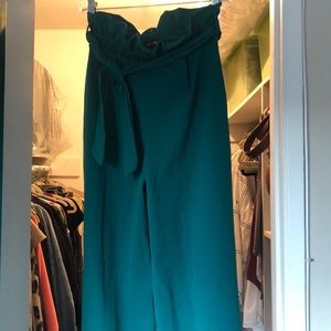 High Waist Tie Pants